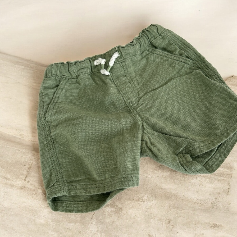 H&M Olive Green Casual Shorts